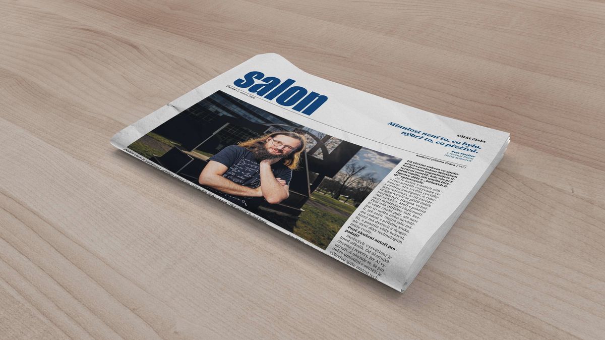 Vychází nový Salon: Rudolf Rosa o AI v literatuře, film Gerta Schnirch, šumavský knižní rozhovor Divočina je naše šance i román Víry